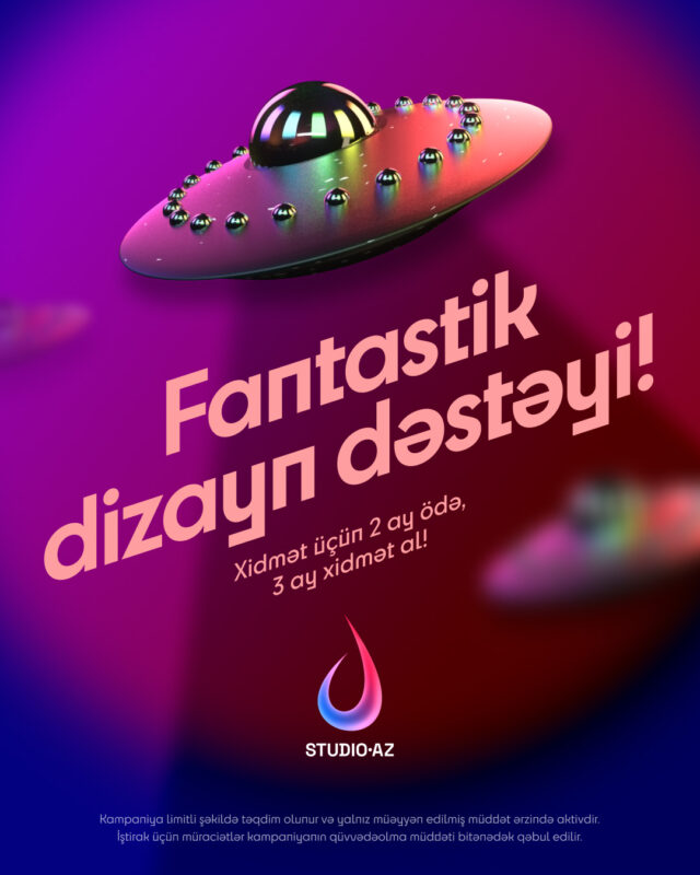 Fantastik dizayn dəstəyi!